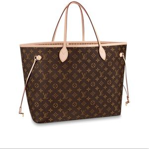AUTHENTIC LOUIS VUITTON NEVERFULL GM MONOGRAM